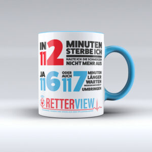 Retterview Tasse  - Notruf 112 / 116117