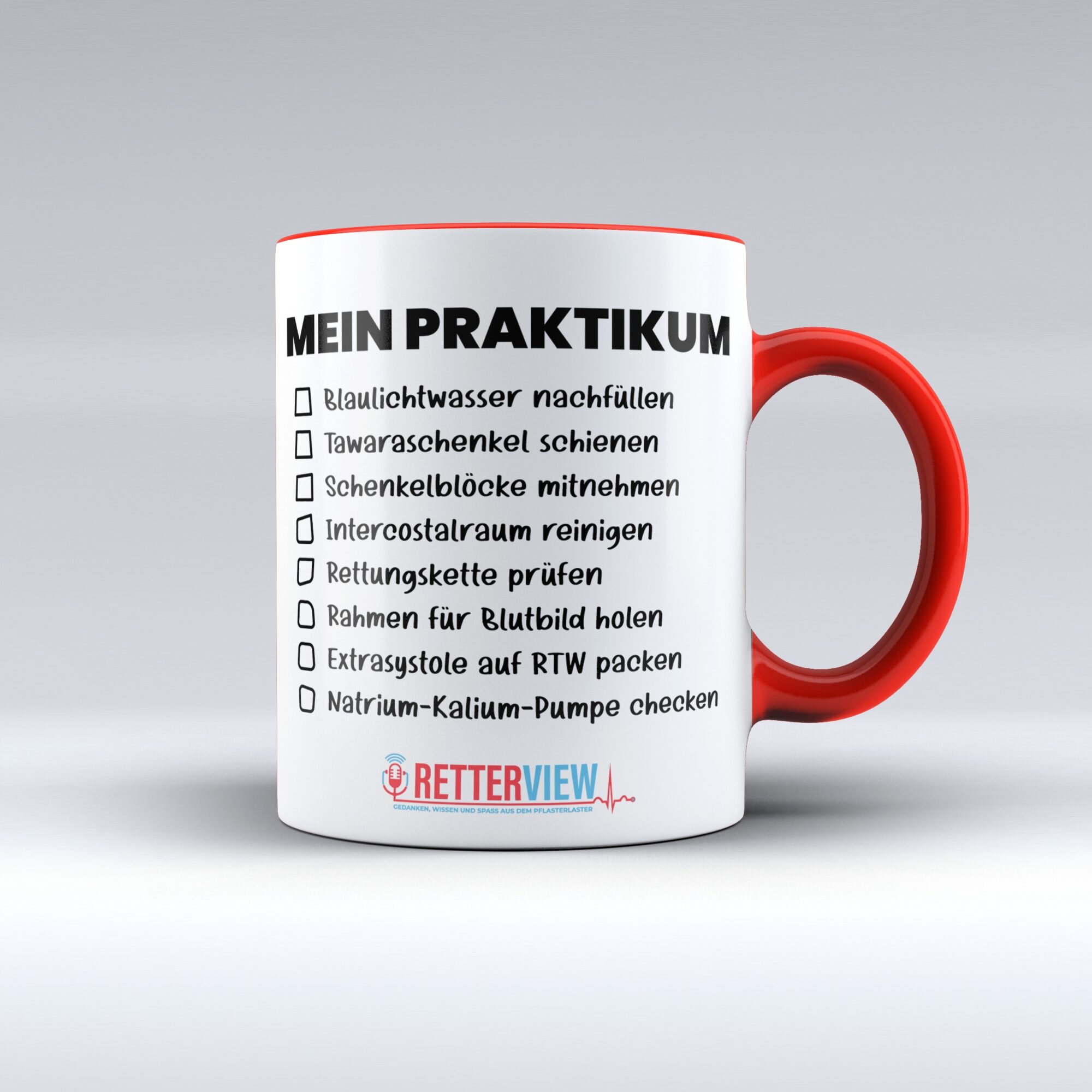 Retterview Tasse - Mein Praktikum